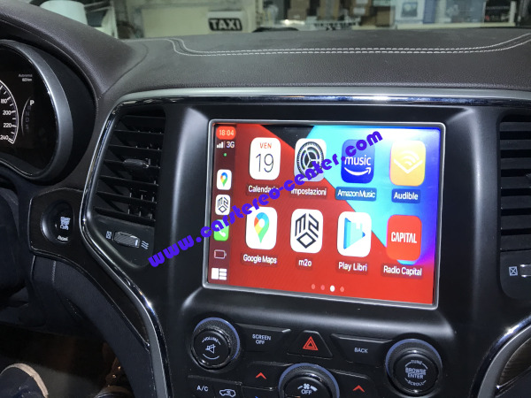 Jeep Gran Cherokee con Android Auto after market 
