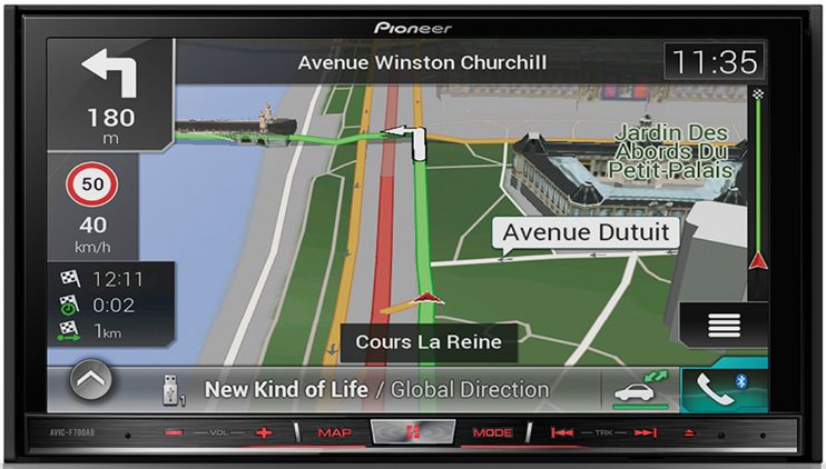 Pioneer AVIC-F70DAB con Android Auto e CarPlay