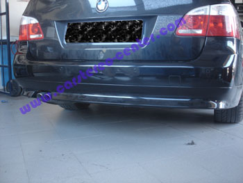 BMW serie 5 con sistema di sensori di parcheggio Metasystem