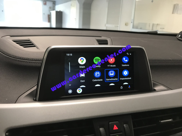 BMW X2 con modulo Plug&Play Android Auto