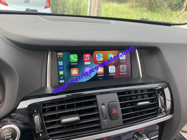 BMW X3 con Carplay ed Android Auto