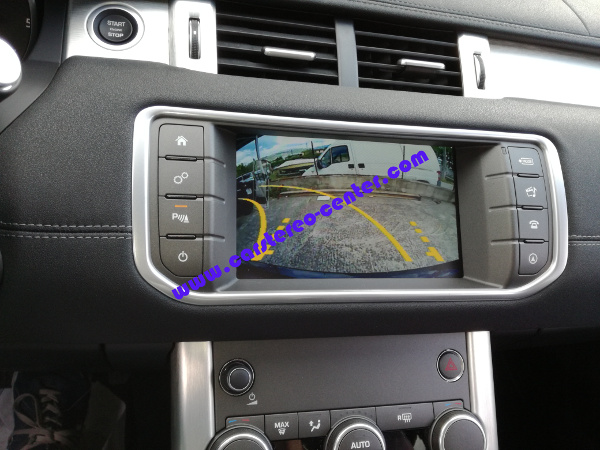 Telecamera posteriore su Range Rover Evoque MY2017