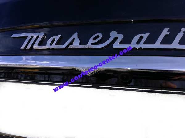 Maserati Ghibli con telecamera