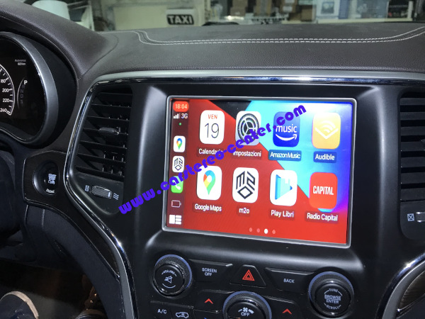 Jeep Gran Cherokee con Android Auto after market 