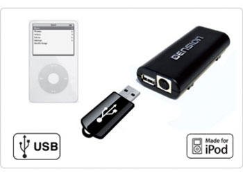 Interfaccia Gateway Lite DEnsion per iPod, USB e iPhone