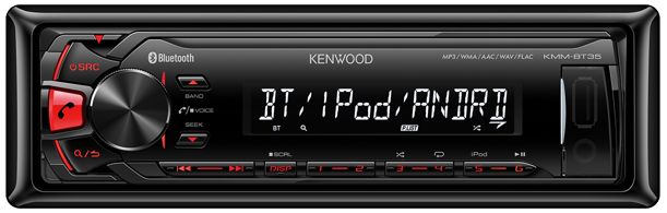 KenwoodKMM-35BT. Lettore Deckless