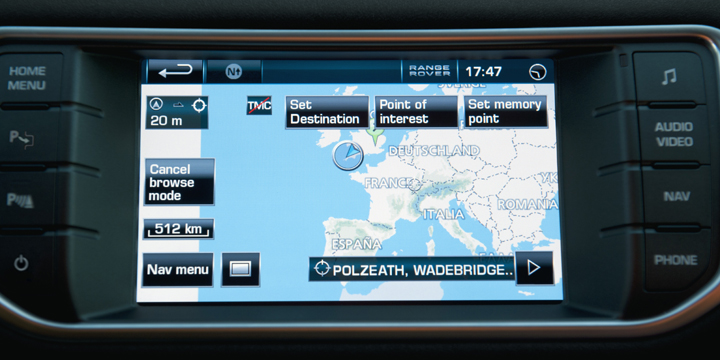 Navigatore HDD Land Rover Evoque