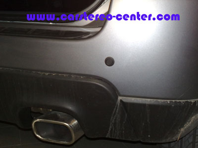 Dettaglio installazione sensori ps-402 su kia sportage