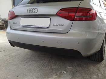 Audi 2.0 TDI: installazione sensori parcheggio posteriori