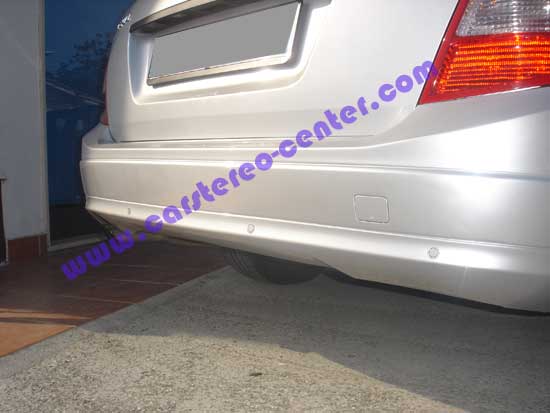 Kit sensori di parcheggio posteriore Metasystem su Mercedes C200