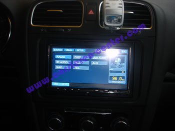 Viva voce bluetooth Alpine per Vw Golf con IVA-W505r