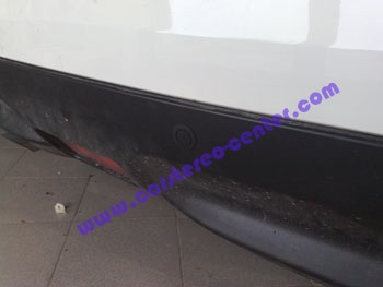 Posizionanemtno sensori parcheggio su Nissan Juke