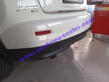Installazione park sensor su Nissan Juke