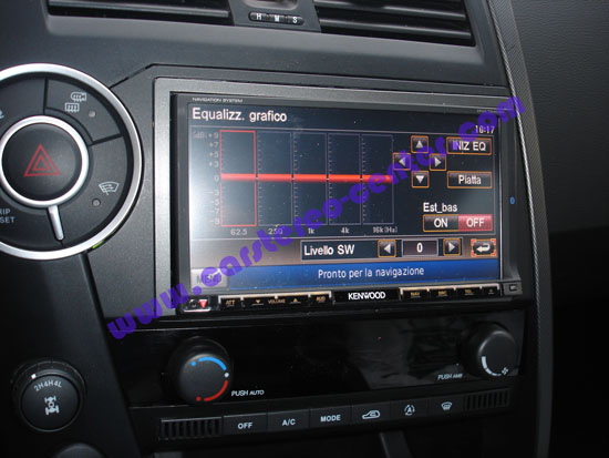 Menù audio DNX-7240BT
