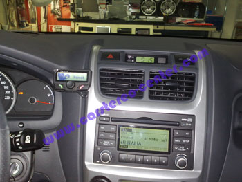 Installazione bluetooth Parrot CK 3100 su Kia Sportage '08