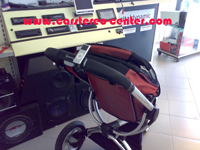 Passeggino Quinny con iPod