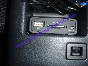 Interfaccia USB, SD Card, AUX