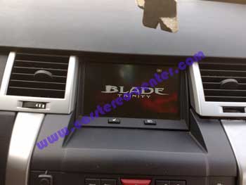 Visualizzazione Decoder DVT-T installato su Range Rover Sport