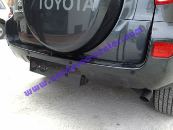 Sensori PS-401 installati su Toyota Rav4 Installazione sensori PS-401: toyota Rav4
