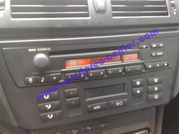 Autoradio originale BMW X3 con collegamento Gateway 300 Dension