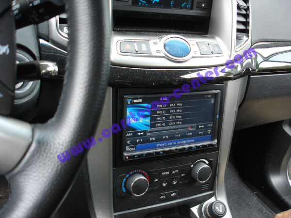 Navigatore DNX7280BT installato su Chevrolet Capitva