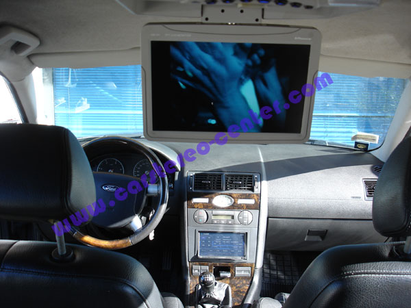 Ford Mondeo con kenwood DDX6023BT e Monitor a cielo VM181 Phonocar