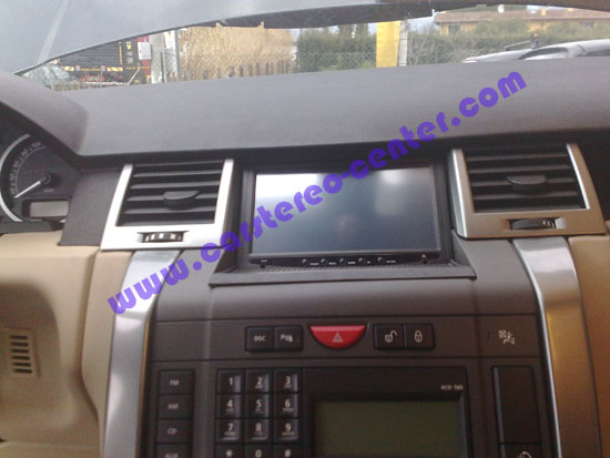 Installazione monitor 7" su Range Rovers Sport senza Navigatore originale