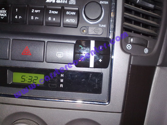 Viva voce bluetooth BC6000m Handsfree installato su Kia Sorento