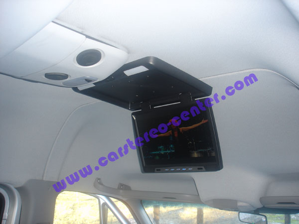 Installazione Monitor a cielo 17" su Mercedes Sprinter