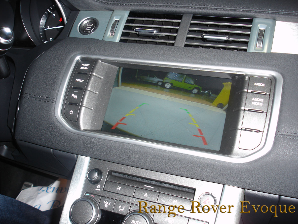 Range Rover Evoque con interfaccia Video StageMotion